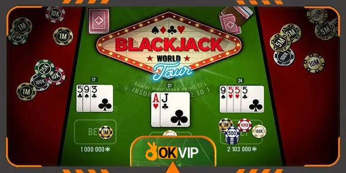 Mẹo chơi blackjack: Chơi tại nhà cái uy tín okvip
